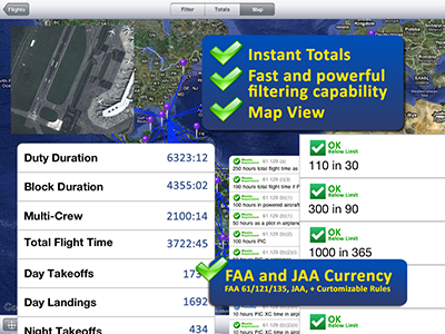 Safelog Pilot Logbook iPhone/iPad Screenshot 3