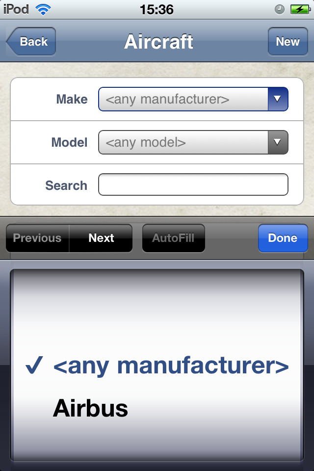 Safelog Pilot Logbook iPhone/iPad Web Portal Screenshot 17